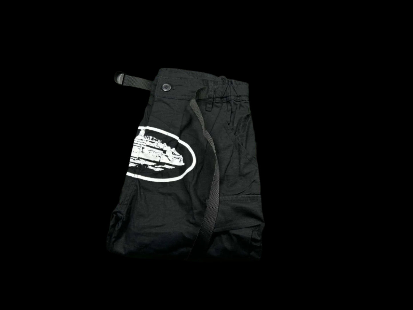 RTZ 4Starz Special Edition Guerillaz Cargos – Black/White (High Quality)